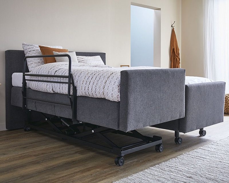 Senioren Boxspring Hoch/Tief | Elektrisch verstellbares Bett für 50+