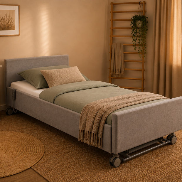 Hanze Hoch-/Tiefpflegebett | Elektrisch verstellbares Bett für Zuhause