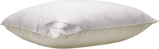 Ducky Dons Double Face Hoofdkussen | 90% Eendendons | Nomite® & Downafresh® | Slaapspecialist Ralph Klaassen