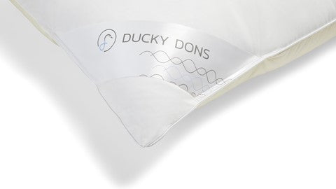 Ducky Dons Double Face Hoofdkussen | 90% Eendendons | Nomite® & Downafresh® | Slaapspecialist Ralph Klaassen