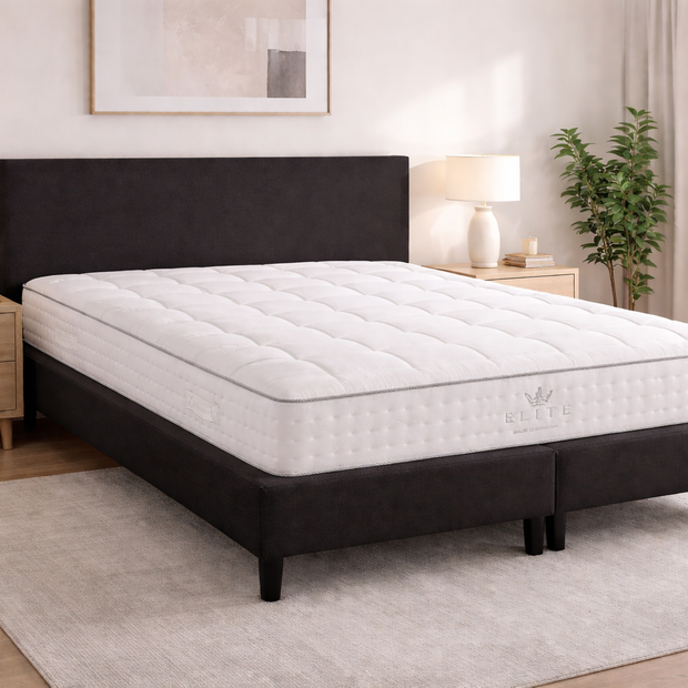 Boxspring Zilver