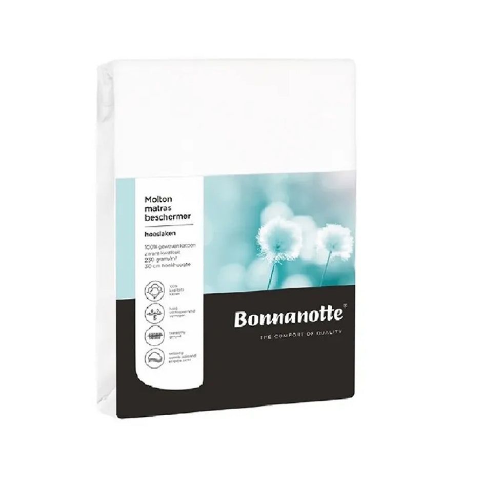Molton Matratzenschoner 100% Baumwolle