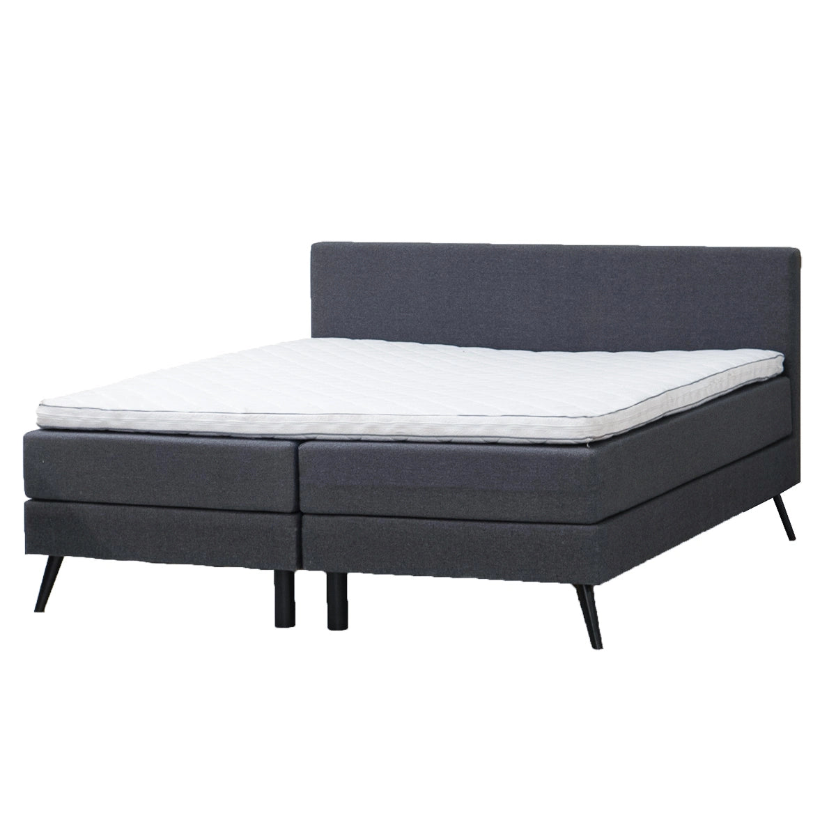 Boxspring Gold | Luxuriöses Komplettbett mit Taschenfederkern & Topper