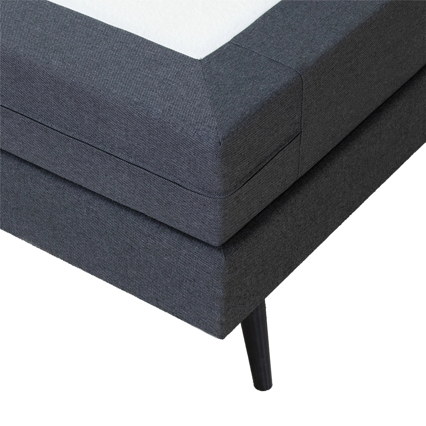 Boxspring Gold | Luxuriöses Komplettbett mit Taschenfederkern & Topper