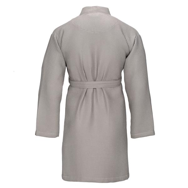 Vossen Badjas Comfort Line ROM Pique wafel, Pepplestone