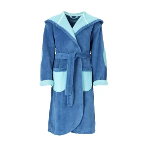 Vossen Badjas Momo Kids Blauw