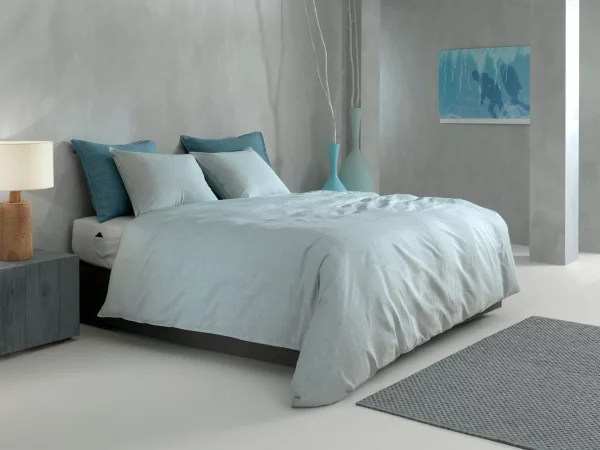 Zo Home Dekbedovertrek Lino 100% Katoen (diverse kleuren)
