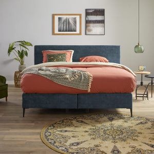 247_KUBIC_ADORE_PETROL_2L Boxspring Earth