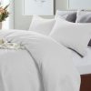 Plaid Wave White 260x250cm inclusief Kussensloop