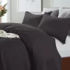 Plaid Wave Black 260x250cm inclusief Kussensloop