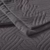 Plaid Wave Black 260x250cm inclusief Kussensloop