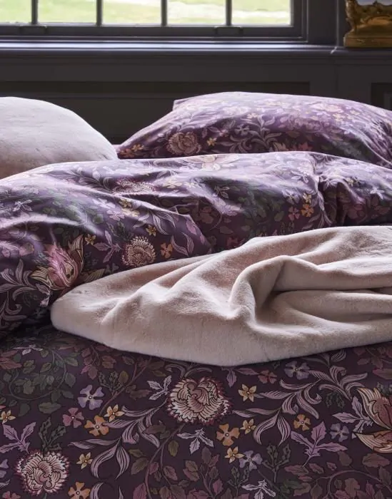 Essenza Dekbedovertrek Ophelia Plum Wine