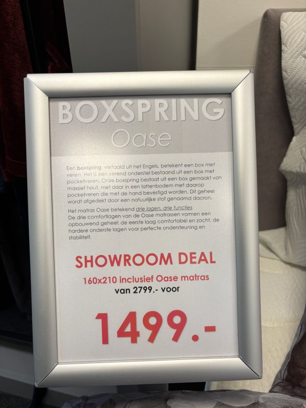 Boxspring Oase 160x210