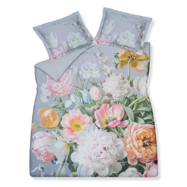 Van Dyck Dekbedovertrek Fleur Festive Lavender Blue