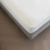 Kayori Tara Matras Hoeslaken stretch Jersey 180/200x200/220 Off-White