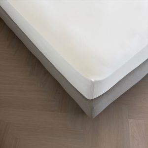 Kayori Tara Matras Hoeslaken stretch Jersey 180/200x200/220 Off-White
