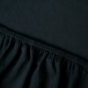 Kayori Tara Matras Hoeslaken stretch Jersey 180/200x200/220 Zwart