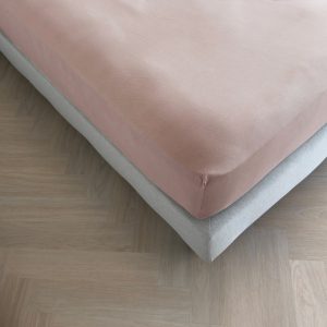 Kayori Tara Matras Hoeslaken stretch Jersey 180/200x200/220 Nude
