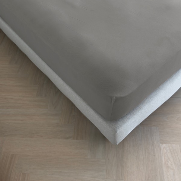 Kayori Tara Matras Hoeslaken stretch Jersey 180/200x200/220 Grijs