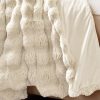 Pom Rabbit Fur plaid Beige 150 x 200 – Superzacht & Luxe
