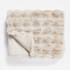 Pom Rabbit Fur plaid Zand 150 x 200 – Superzacht & Luxe
