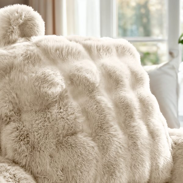 Bedrest Pompom Beige 34 x 50 – Luxe comfort en stevige ondersteuning