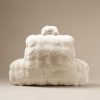 Bedrest Pompom Beige 34 x 50 – Luxe comfort en stevige ondersteuning