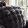 Bedrest Pompom Antraciet 34 x 50 – Luxe comfort en stevige ondersteuning