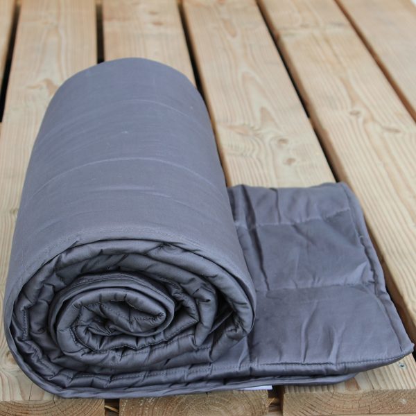 Verzwaringsdekbed 7 kg - Antraciet - 140x200cm