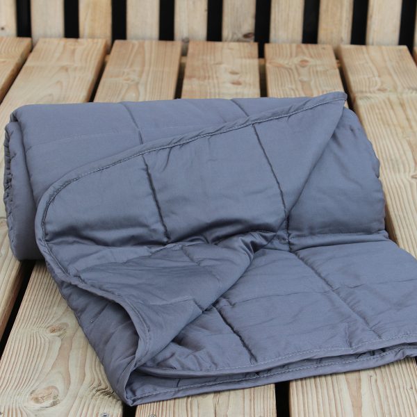 Verzwaringsdekbed 7 kg - Antraciet - 140x200cm
