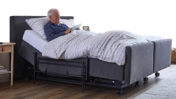 Boxspring Comfort Hoog Laag  ( 1x Hoog Laag 1 x Elektrisch)