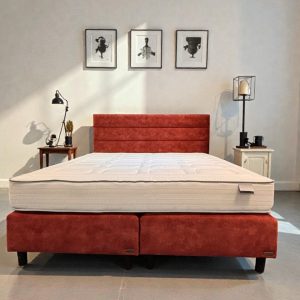boxspring red Boxspring Veline 180x200